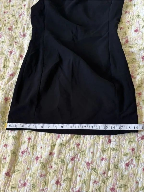 ZARA Women's Black Sleeveless Mini Dress Size Medium (EUR M / USA M) Back Zip - Image 5