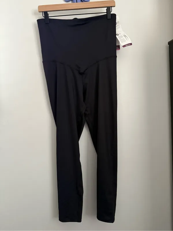 Curveez 2XL NEW Leggings Black High Waisted Shaping - Image 2