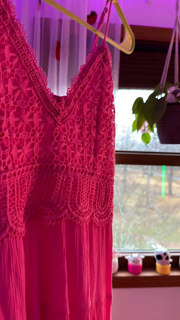 Size Small Barbie Pink Dress - Image 3