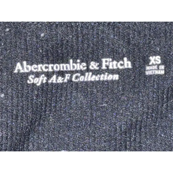 Abercrombie & Fitch Soft AF Black Ribbed Sleeveless Tank Bodysuit Womens Size XS - Image 5
