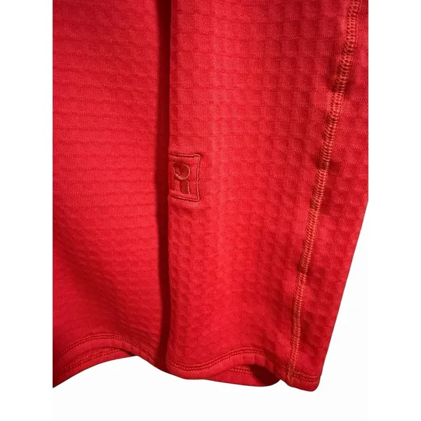 Patagonia Regulator R1 Pullover Fleece Jacket Bright Red Women's Size‎ Large - Image 7