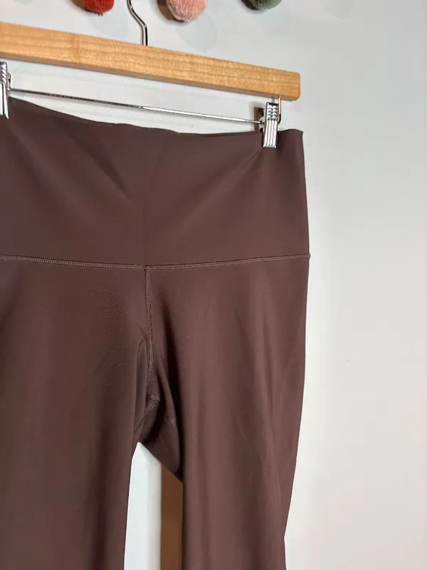 Old Navy PowerSoft Extra High Rise brown leggings - Image 2
