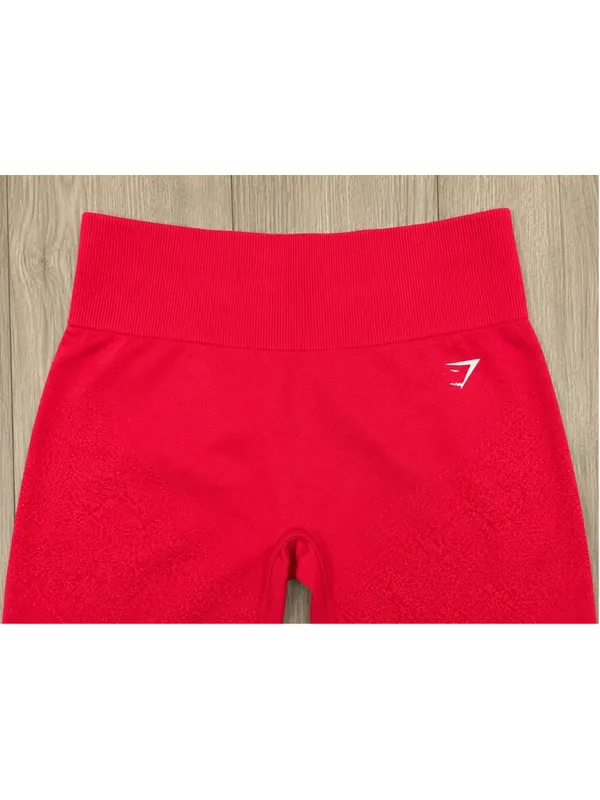 Gymshark Women’s Seamless High‎ Waist Biker Shorts Pink Size Small Activewear - Image 5