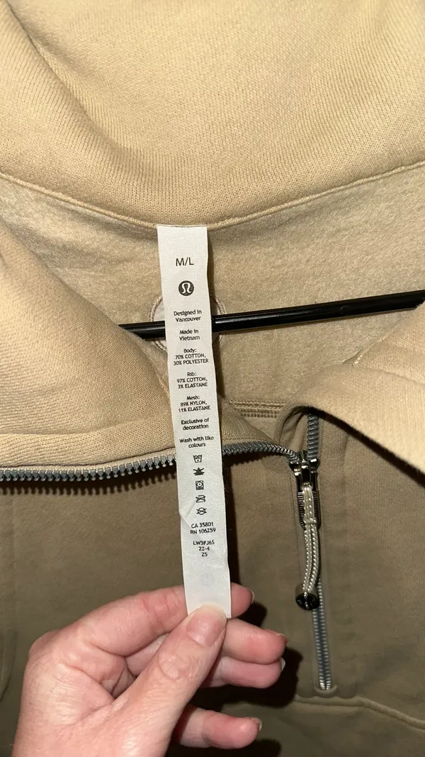 Lululemon Suba Cropped quarter zip - Image 5