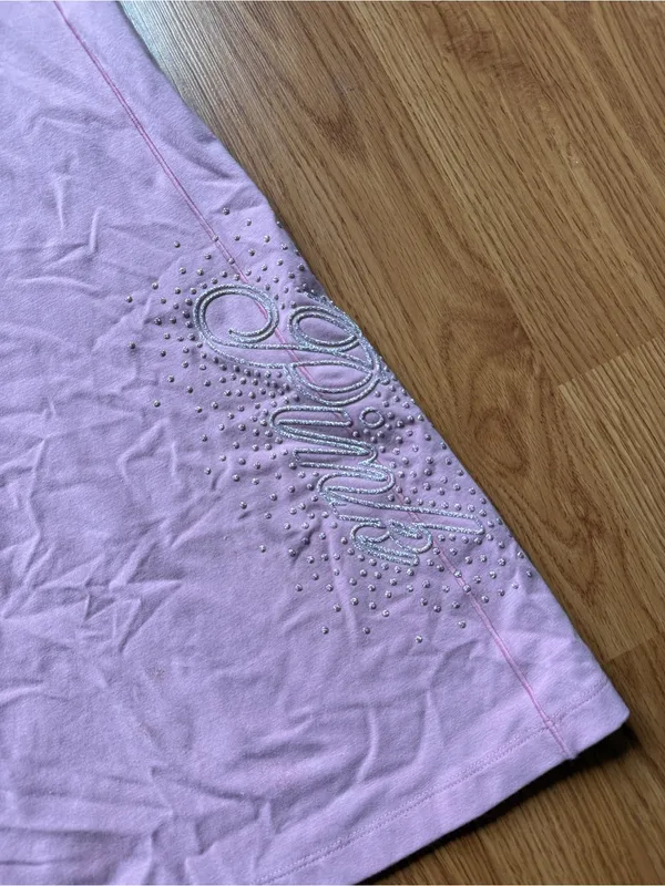 VS Pink Foldover Flares Size Extra Large - Image 3