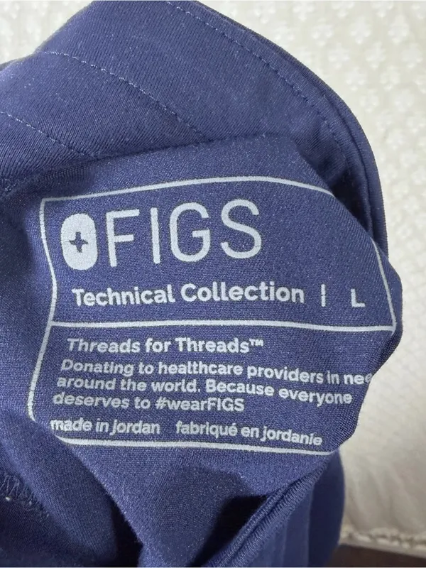 Figs Dark Blue Zamora Jogger Scrub Pants - Image 4