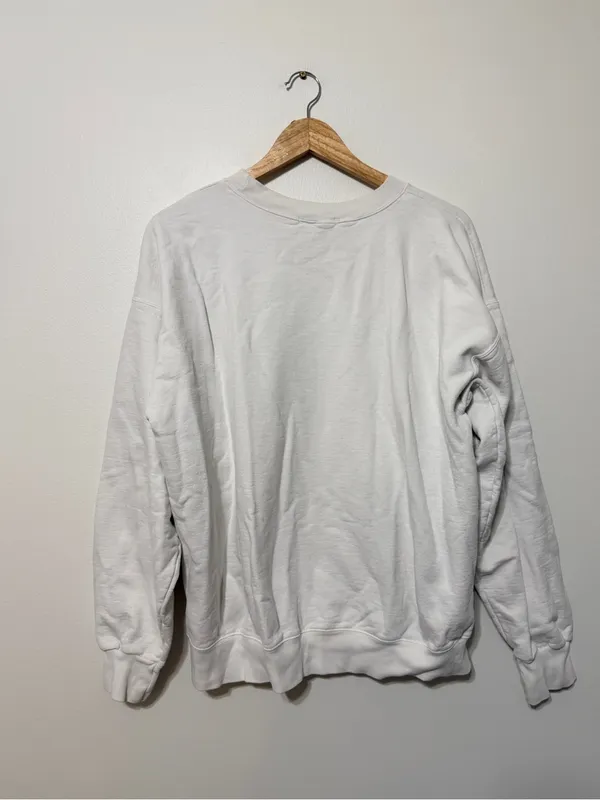 The Bar Varsity Crewneck Sweatshirt Size Large - Image 6