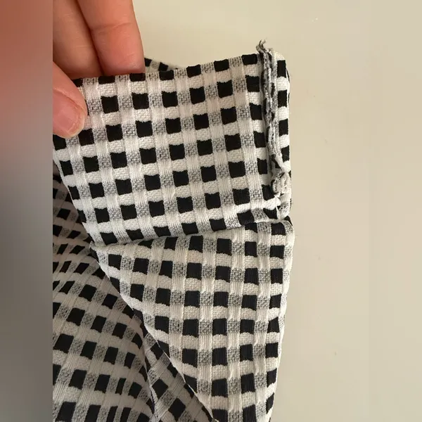 Maeve by Anthropologie Pants Women’s Checkered The Colette‎ Wide Leg Size M - Image 10