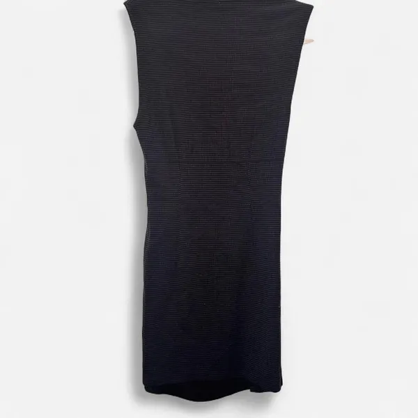 Free People Leila Black Cut-Out Tie Mini Dress M | Indie Night-Out Core - Image 4