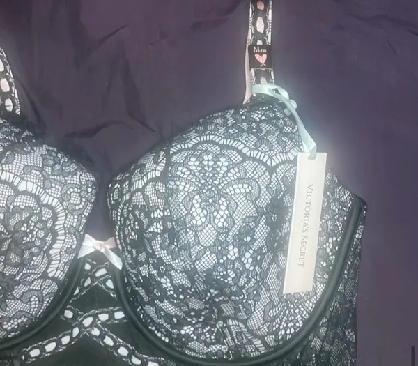 Victoria's Secret DREAM ANGELS corset Lightly-Lined Heritage Ribbon Slot Bra Top - Image 8