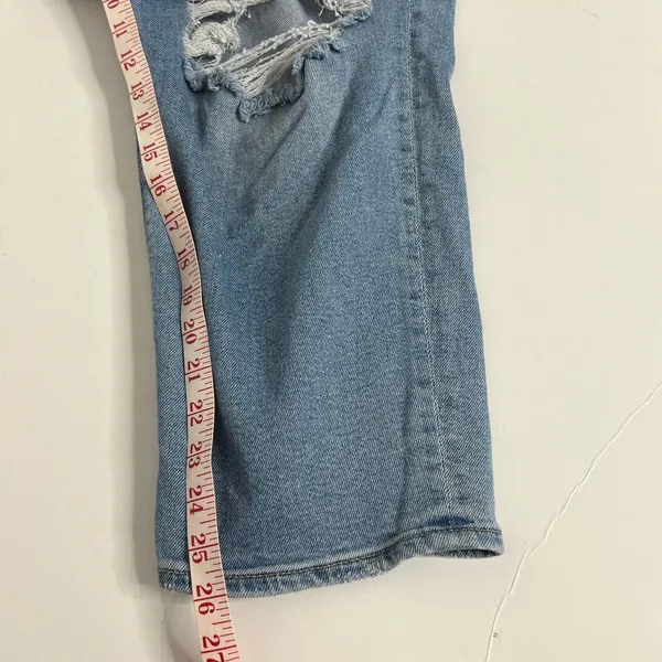 American Eagle Curvy Mom Jean Stretch Denim Plus Size 18 Short - Image 8