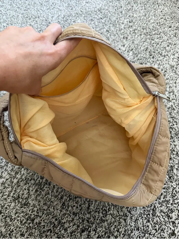Puffy tan purse - Image 2