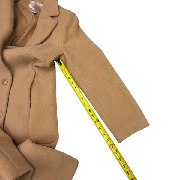 Chadwick's Women's Classic Camel Wool-Blend Long Tailored Coat - Image 10