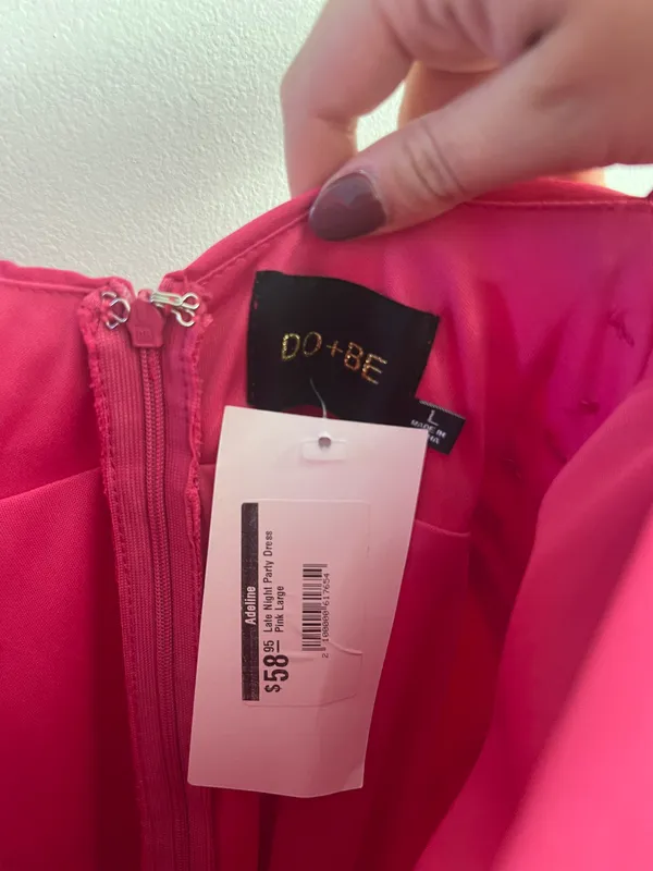 DO+BE MINI DRESS PINK - Image 3