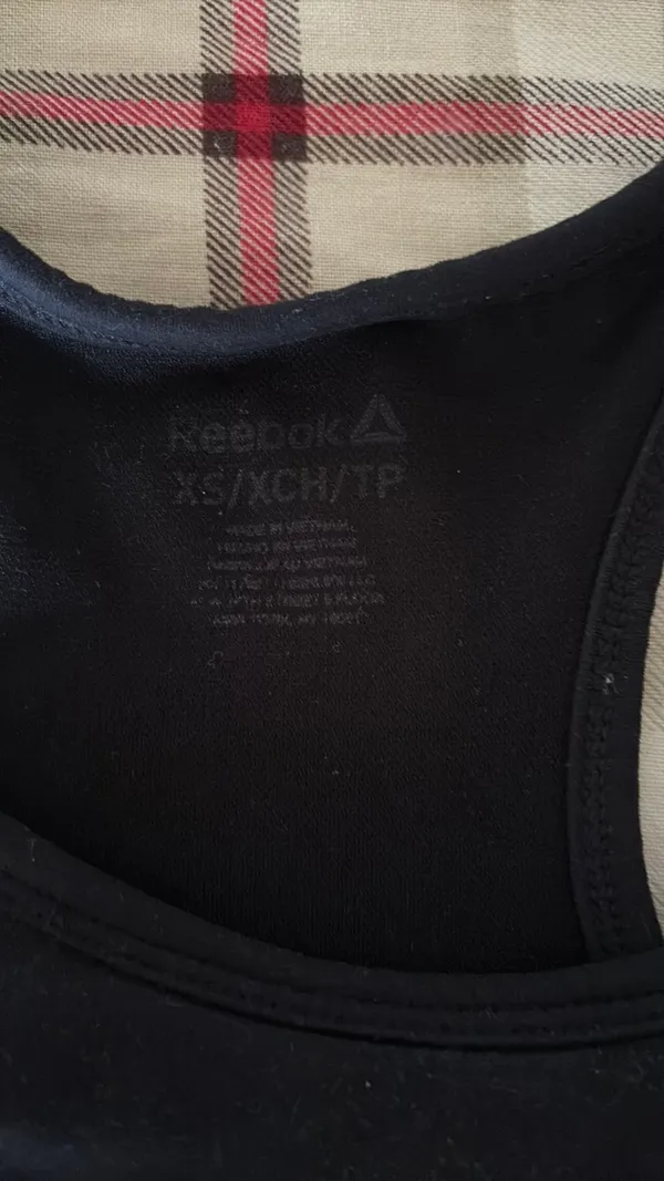Reebok Sports Black Bra - Image 2