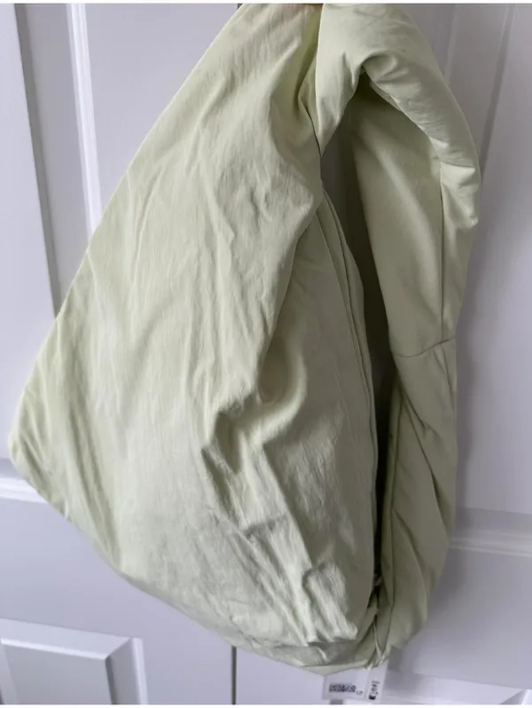 COS Kite Shoulder Bag - Nylon NWT Light Green - Image 2
