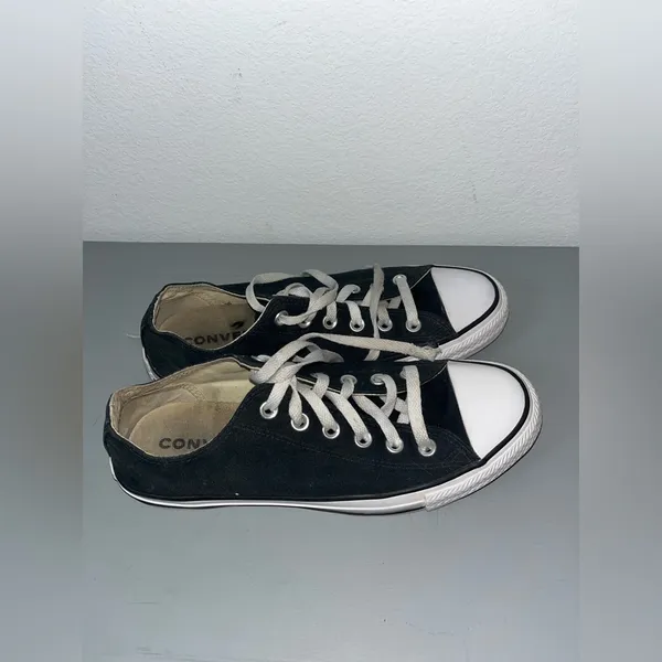 Converse Chuck Taylor All Star Double Tongue Black Iris Low Top Shoes Sz 9 Women - Image 7