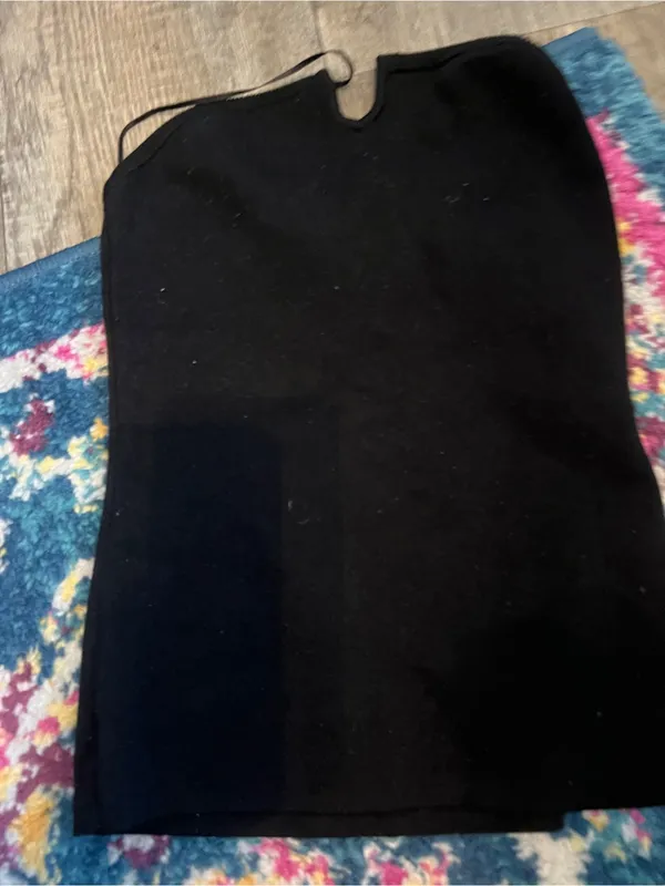 Naked wardrobe Black Strapless Structured Top - Image 5