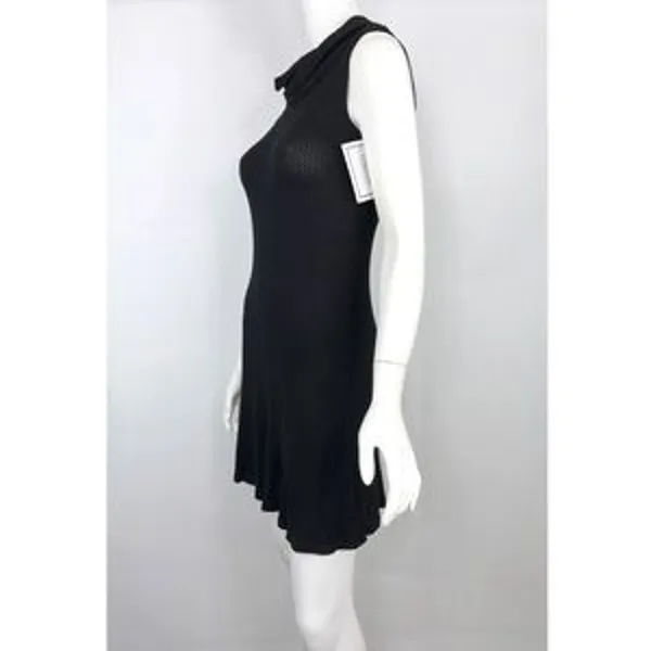 Kokoon JoJo Cowl Neck Waffle Knit Dress Sz XS Cozy Comfort Minimal - Image 4