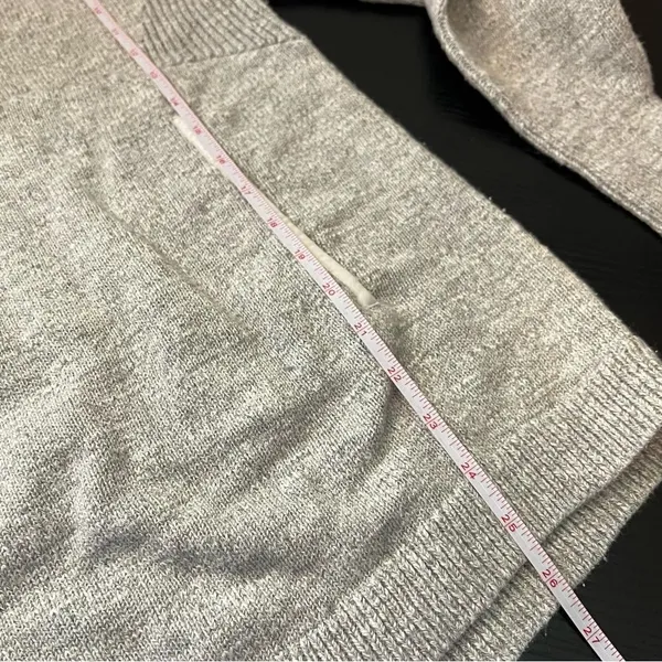 Lululemon Summit Stride Sweater Heathered Core Ultra‎ Light Grey Women’s Medium - Image 13