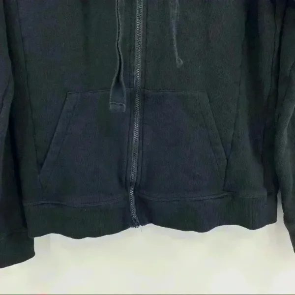 Z by Zella Full Effect Women's Black Zip‎ Activewear Casual Sweater Size L - Image 7