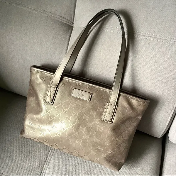 Authentic GUCCI PVC GG monogram tote bag 🌷🌷🌷 - Image 3