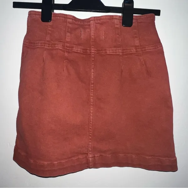 We The Free free people Rust Mini Skirt‎ 27 - Image 2