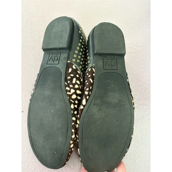 Dolce Vita Women's Loafers Size 8 Multicolor‎ Animal Print Polka Dot Flats - Image 7