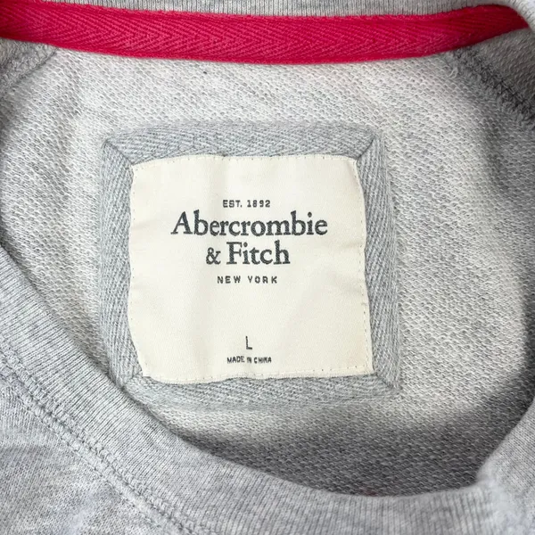Abercrombie Fitch‎ Women Sweatshirt Large Y2K Collegiate Retro Streetwear Preppy - Image 6