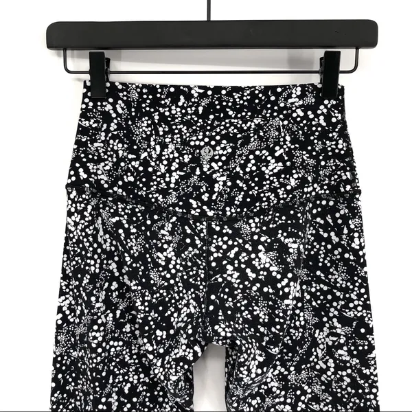 lululemon athletica Black & White Speckled High-Rise Leggings - Image 5