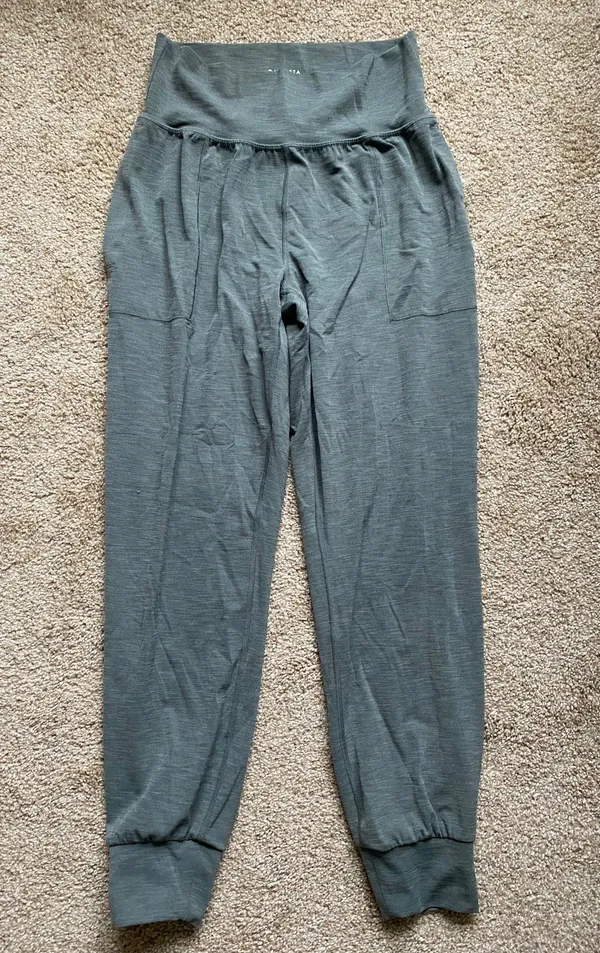 Athleta Salutation Joggers in Sage Green - Image 3