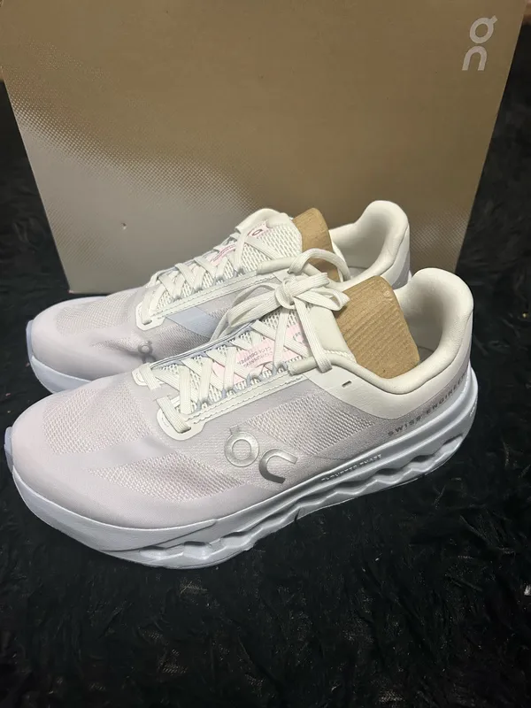 ON CLOUDSURFER Next peony Heather lace up shoes sneakers new - Image 2