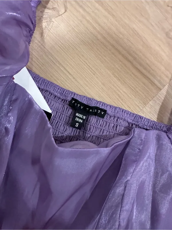 Purple Sheer Puff - Image 3