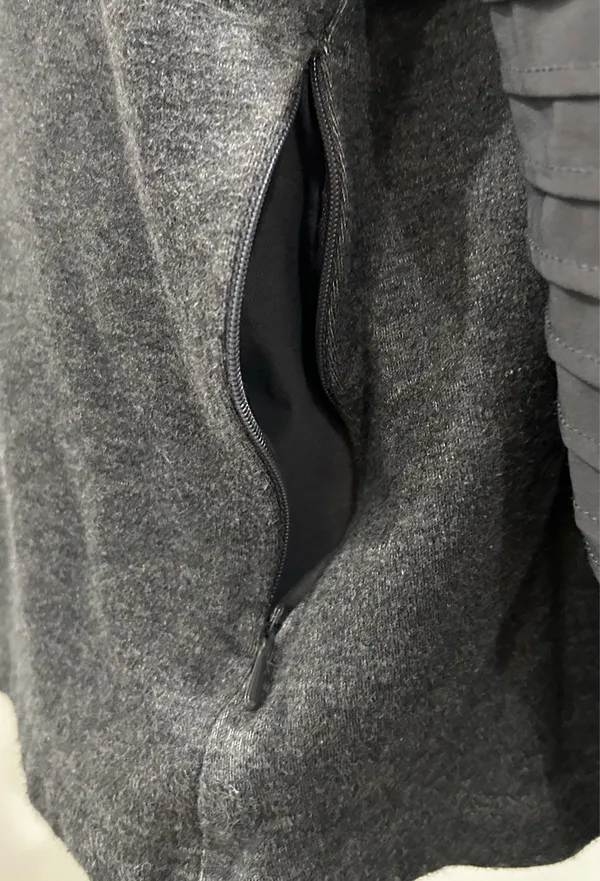 Avia Mixed Media Full Zip Hoodie - Image 4