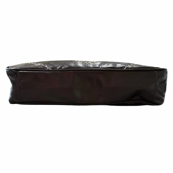 Vintage Victoria’s Secret Small Clutch Y2K Brown Faux Leather Indie Sleaze Purse - Image 4