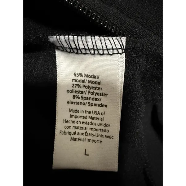 Beyond Yoga Ski Weekend Half Zip Jumpsuit Black Women's‎ Size Large - Image 10
