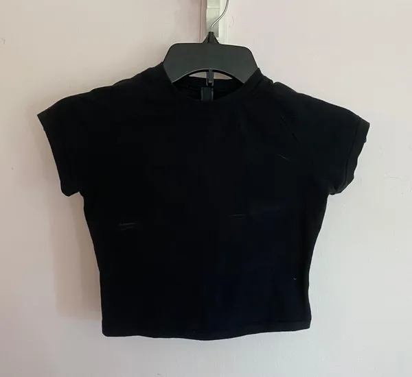 New Vintage Cropped Raglan T-Shirt - Image 2