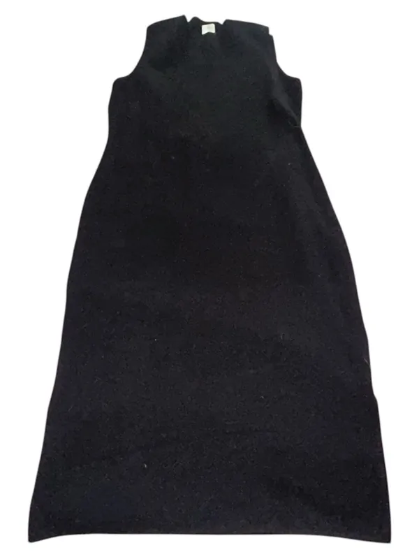Joie 2-Piece Black Ribbed Knit Sweater Dress Fitted L EUC - Image 3