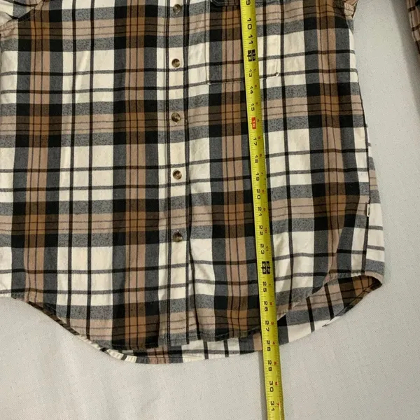 The‎ North Face Women's Plaid Flannel shirt size small - Image 5
