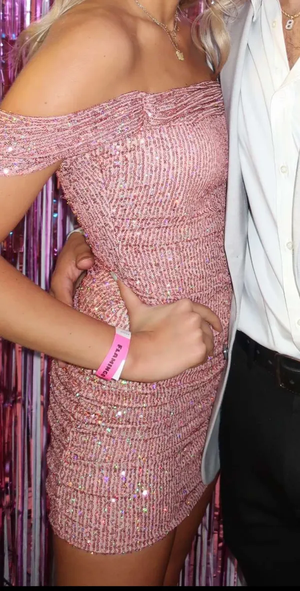 Hello Molly The Club Dress Mini Pink - Image 4