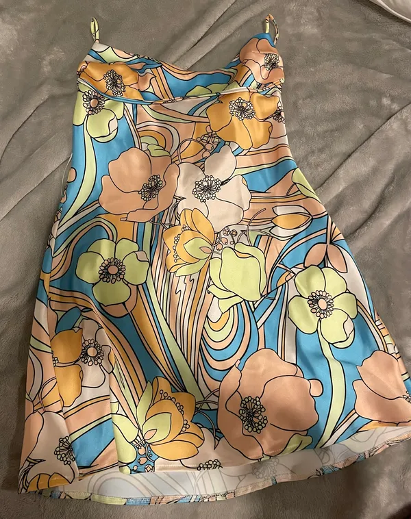 Satin Dress - Image 3