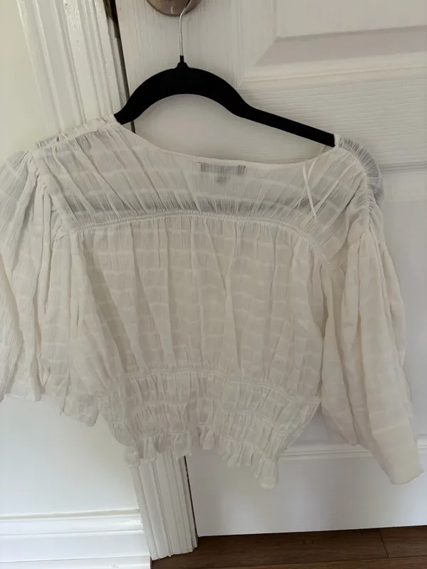 White blouse Size M - Image 2