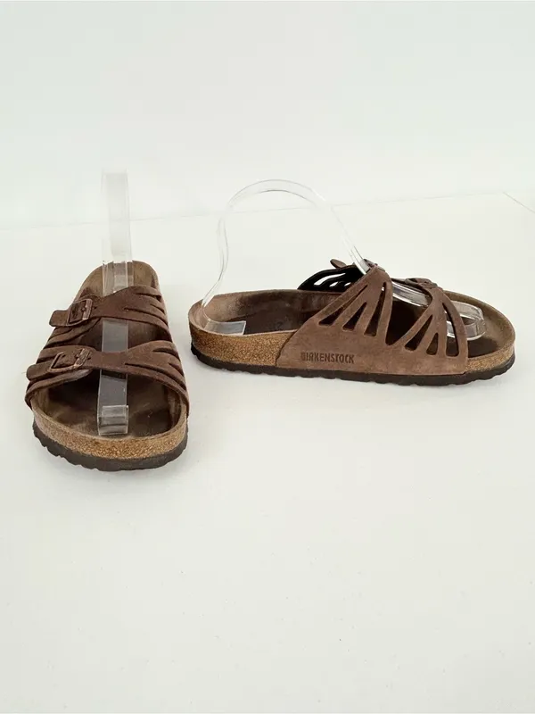 Birkenstock Granada Brown Sandals Size 37 or US 6-6.5 - Image 2