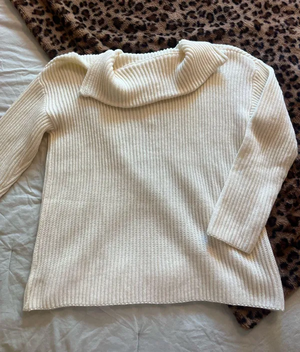 Oversized sweater White Size M - Image 3