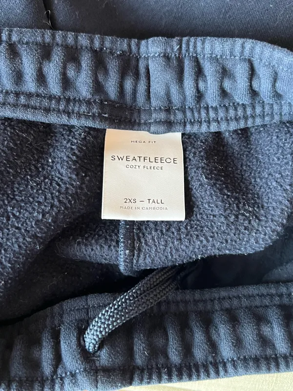 Aritzia Navy Sweatpants - Image 2