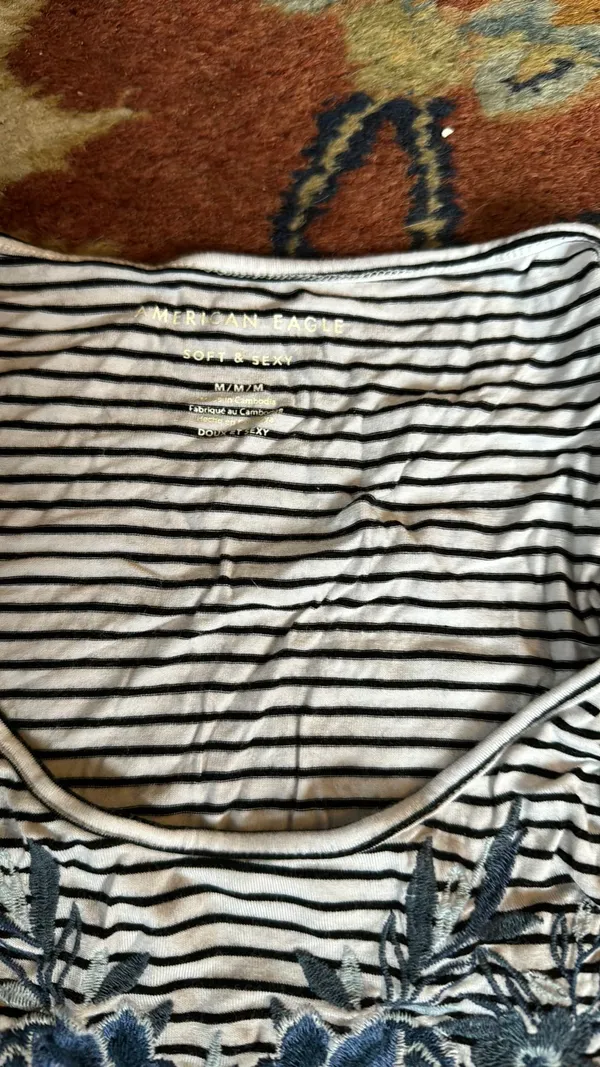 American Eagle Outfitters Striped Tank - Image 2