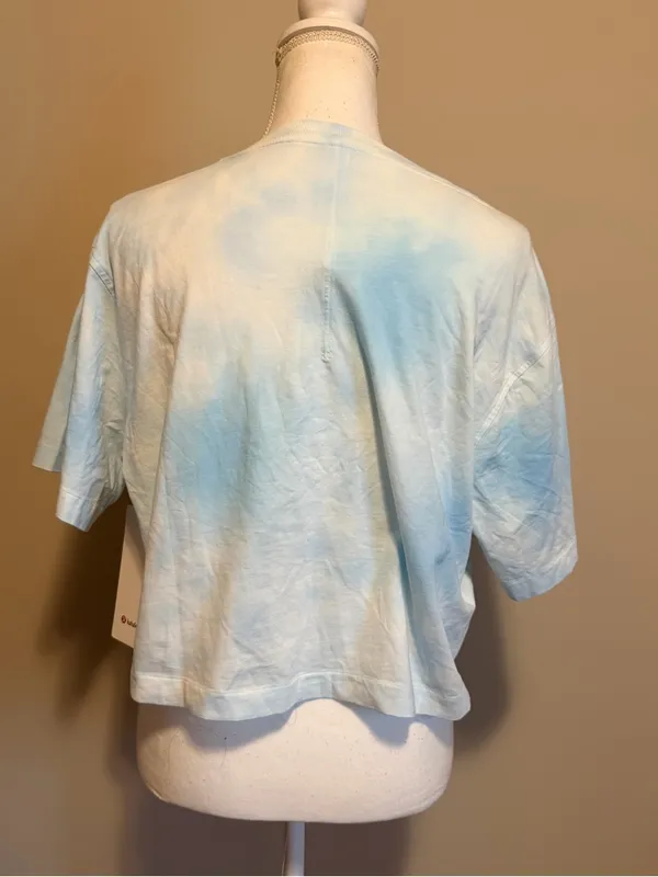 NWT Lululemon Organic cotton relaxed short sleeve tee shirt size large - Image 3