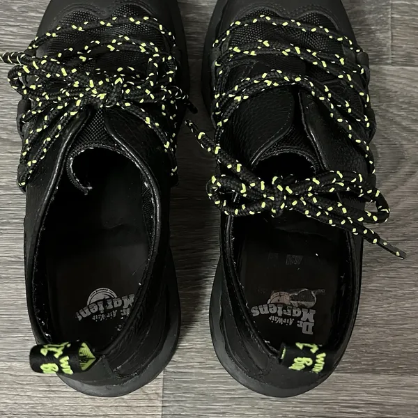 Dr. Martens AW004 Estrela Shoes Black Leather Women's US Sz 7, EU 38 Grunge - Image 9