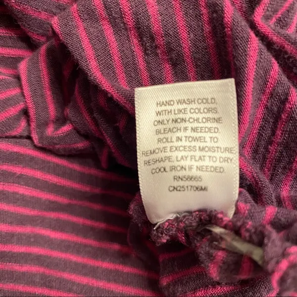Caslon|| Deep purple/magenta long tank - Image 6