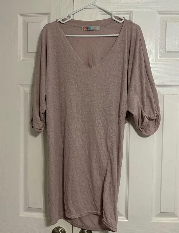 Free People Beach Pale Purple Tunic - Image 3